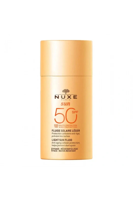 Nuxe Sun Spf 50 Light Fluid High Protection Hafif Dokulu Güneş Kremi 50 ml