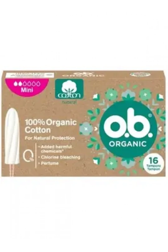 O.B Organic Mini Tampon 16 Adet
