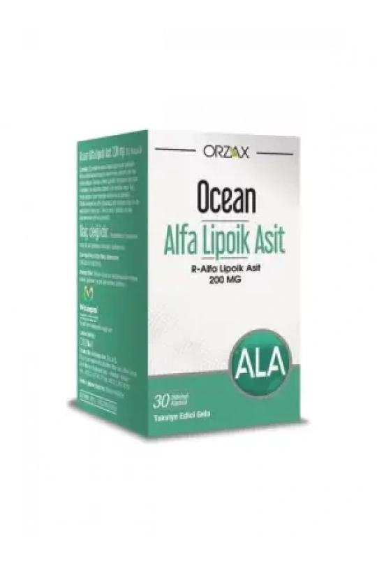 Ocean Alfa Lipoik Asit 200 mg 30 Tablet