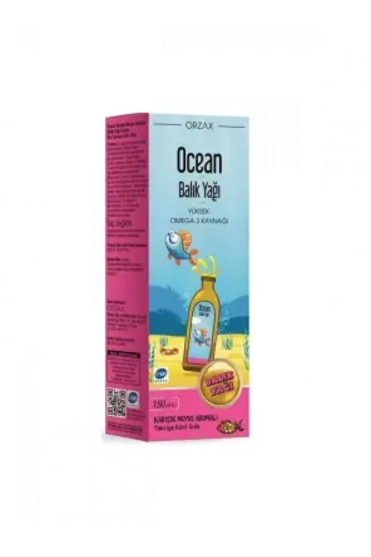 Ocean Balık Yağı Şurubu 150ml - Karışık Meyve Aromalı