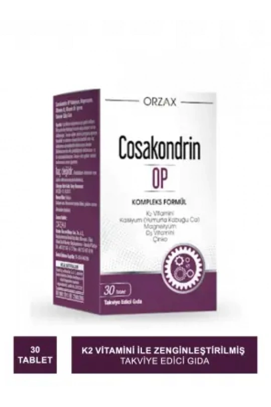 Ocean Cosakondrin OP K2 Vit. + Ca Complex 30 Tablet