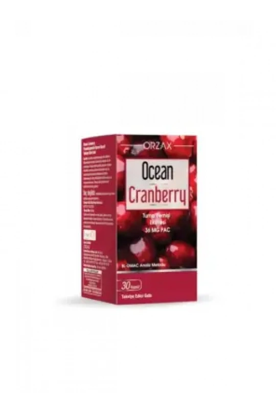 Ocean Cranberry Turna Yemişi Ekstresi 36 mg Pac 30 Tablet
