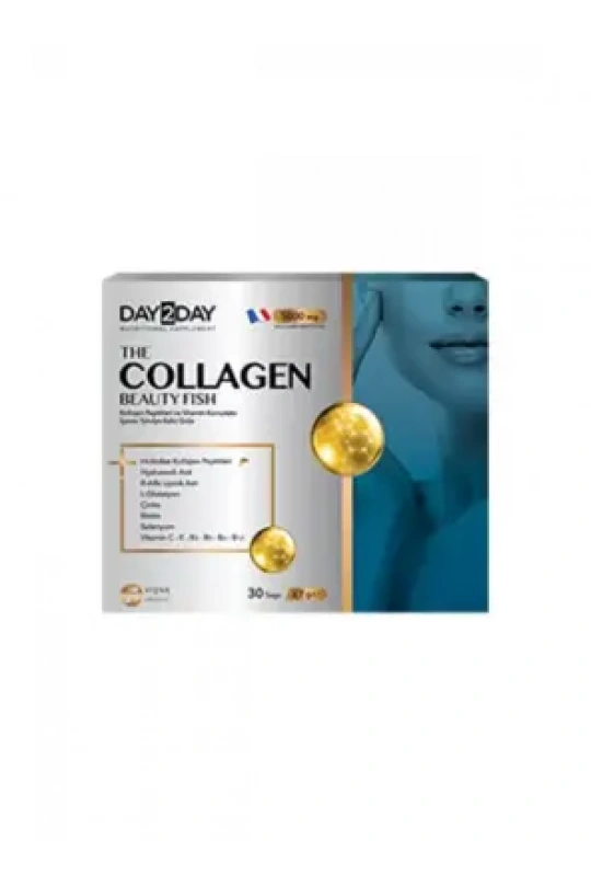 Ocean Day2Day The Collagen Beauty Fish 30 Saşe x 7gr - Vişne -