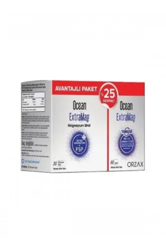 Ocean Extramag 30 Saşe + Extramag Threog 60 Tablet