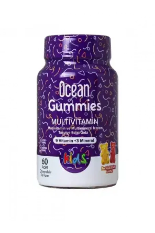 Ocean Gummies Multivitamin 60 Yumuşak Tablet