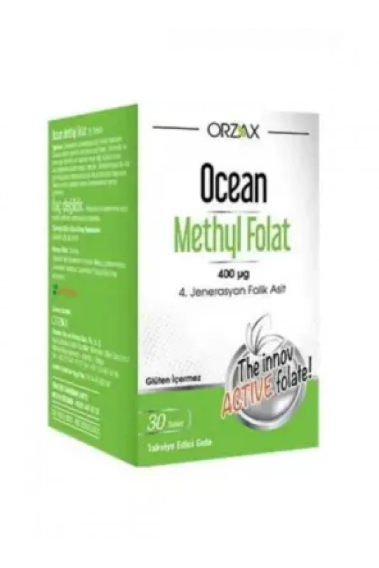 Ocean Methyl Folat 400mg 30 Tablet