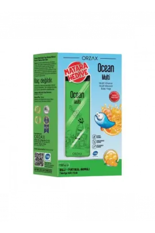 Ocean Multi Şurup Ballı ve Portakal Aromalı 150 ml - Matara Hediyeli