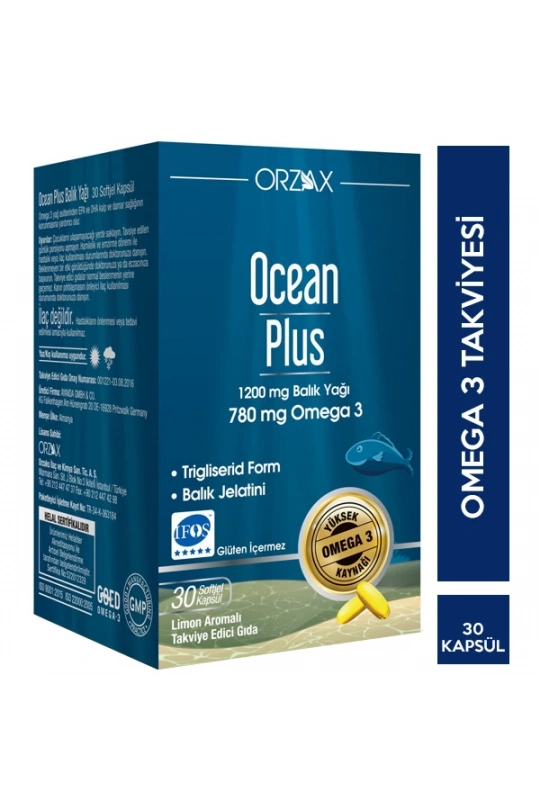 Ocean Plus 1200mg Balık Yağı