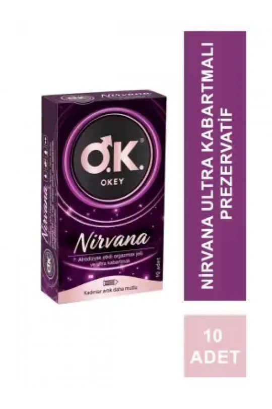 Okey Nirvana 10 Adet Prezervatif