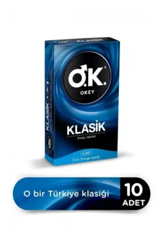 Okey Prezervatif Klasik 10lu