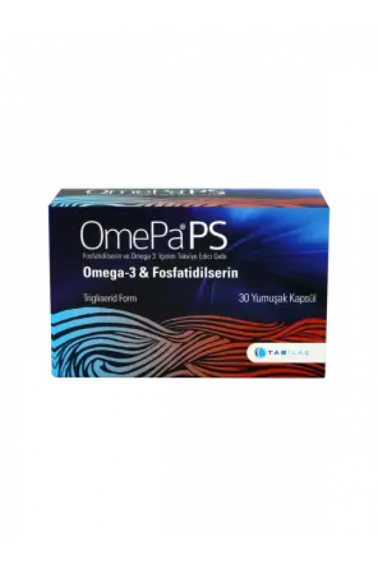 OmePa PS Omega3 & Fosfatidilserin 30 Kapsül