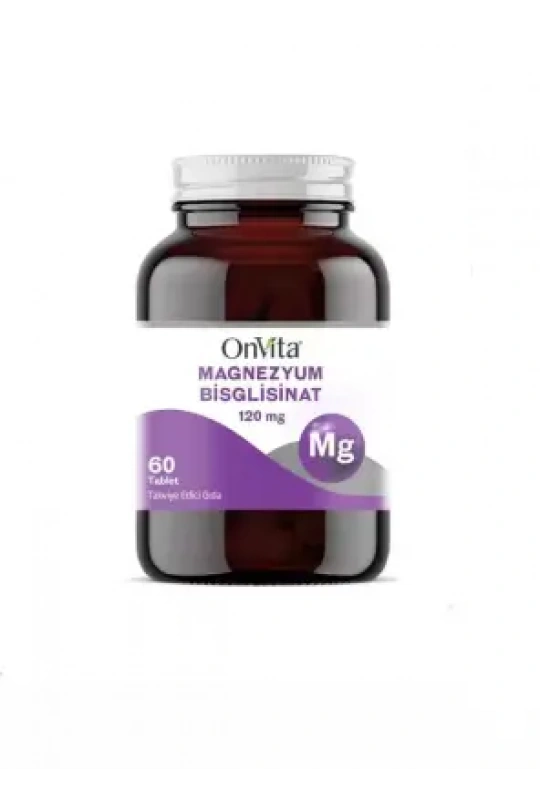 OnVita Magnezyum Bisglisinat 120mg 60 Tablet