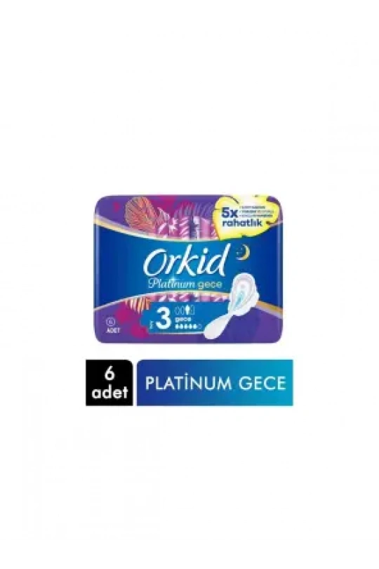 Orkid Platinum Comford Gece 6li Ped