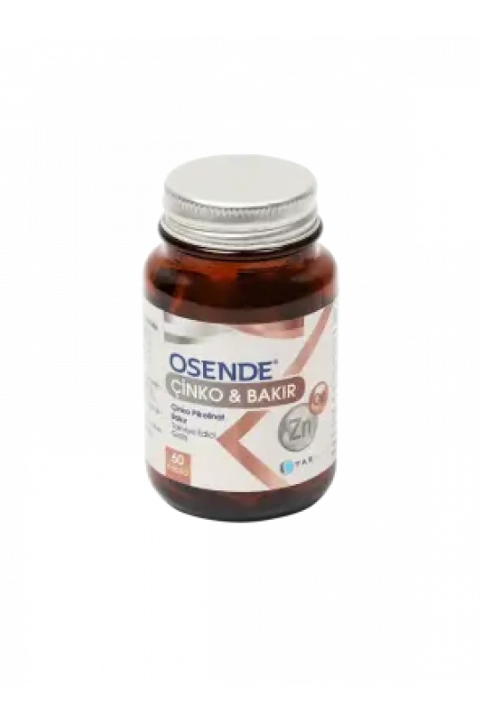 Osende Çinko & Bakır 60 Kapsül
