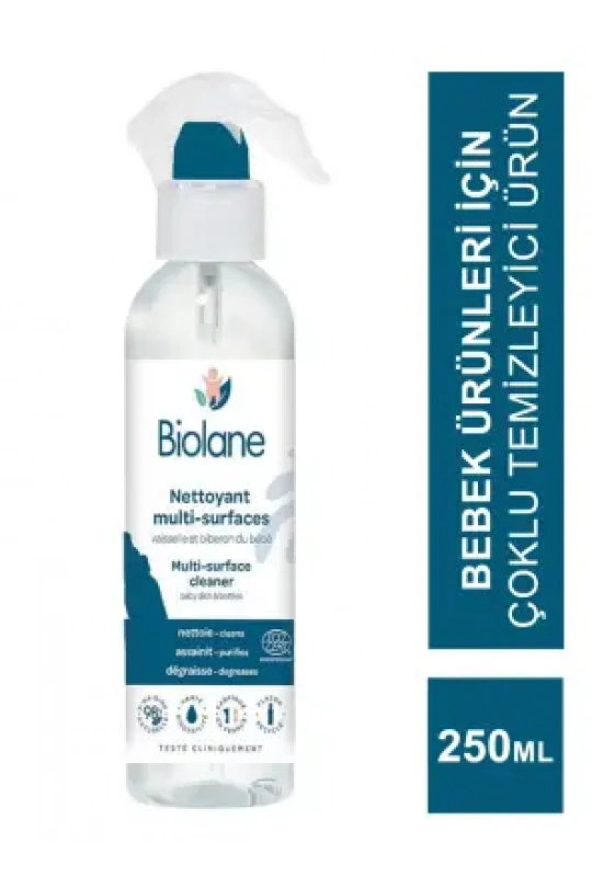 Outlet - Biolane Multi Surfaces Cleaner - Çoklu Yüzey Temizleyici - 250 ml