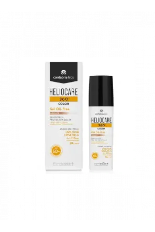 Outlet - Heliocare 360 Color Gel Oil-Free Bronze Spf50+ Renkli Güneş Kremi 50 ml