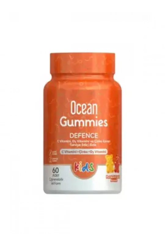 Outlet - Ocean Gummies Defence Kids 60 Yumuşak Tablet