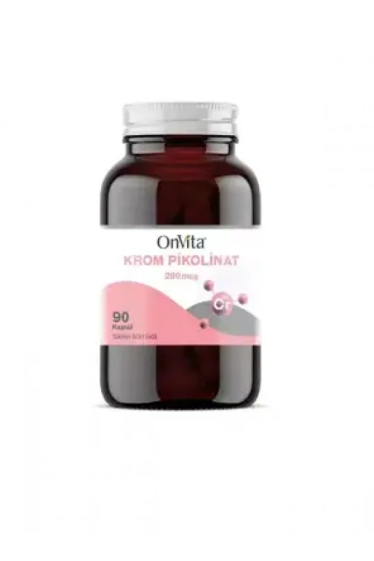 Outlet - OnVita Krom Pikolinat 200mcg 90 Kapsül