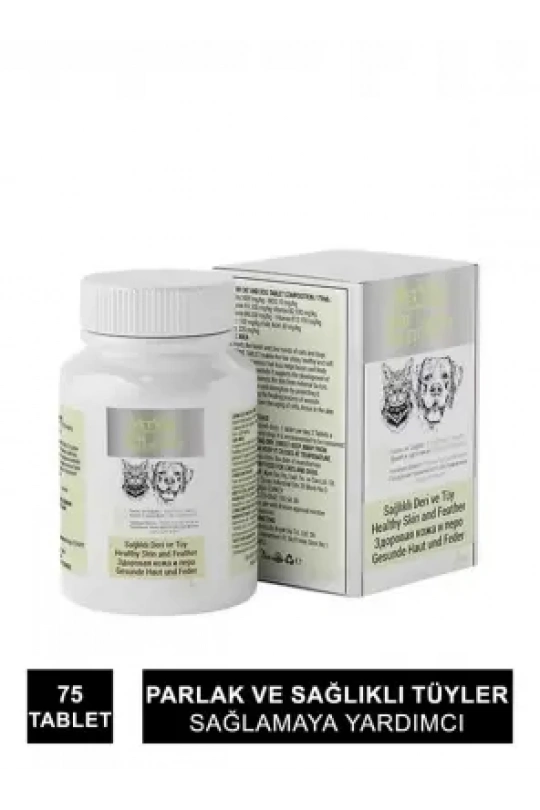 Outlet - VetVex Derm Kedi ve Köpek Deri & Tüy Sağlığı 75 Tablet