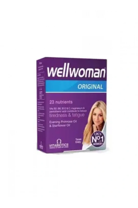 Outlet - Vitabiotics Wellwoman Original 60 Kapsül
