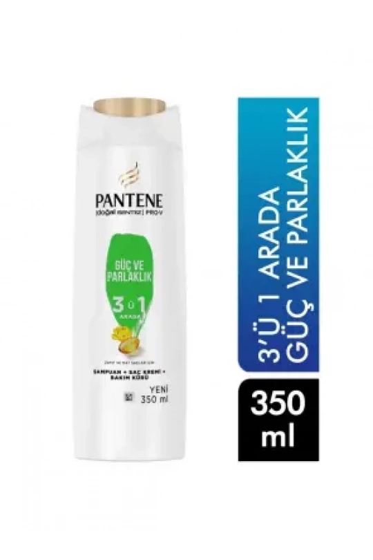 Pantene Pro-V 3ü 1 Güç ve Parlaklık Şampuan 350 ml