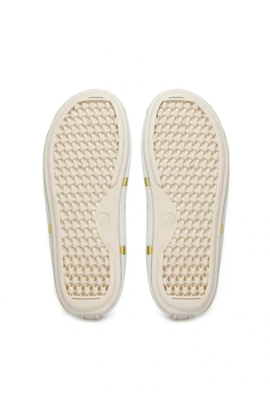 Peluche Kadın Deniz Ayakkabısı - Altın Benek