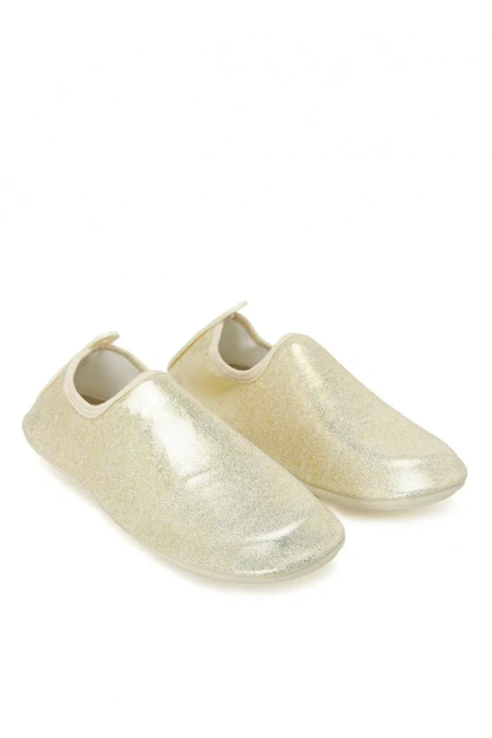 Peluche Kadın Deniz Ayakkabısı - Altın Sim