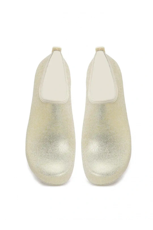 Peluche Kadın Deniz Ayakkabısı - Altın Sim