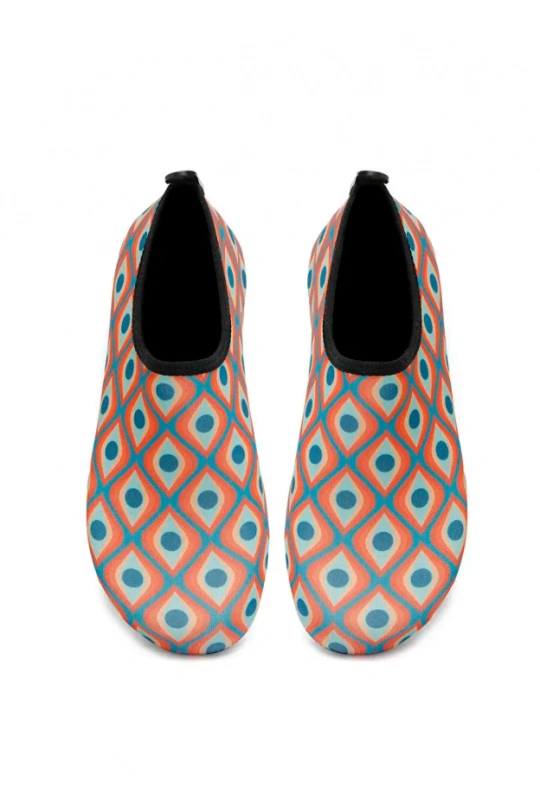 Peluche Kadın Deniz Ayakkabısı - Göz