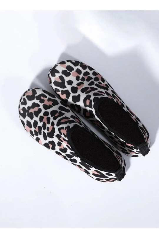 Peluche Kadın Deniz Ayakkabısı - Leopar