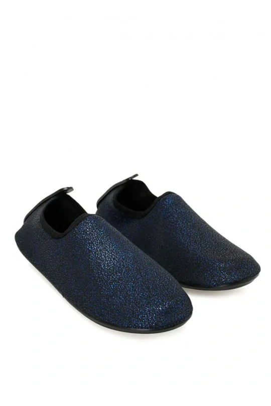 Peluche Kadın Deniz Ayakkabısı - Mavi Sim