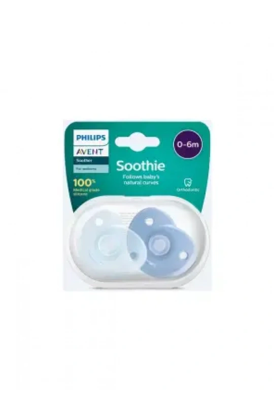 Philips Avent Soothie 2li Emzik - Erkek - SCF099/21 0-6 Ay