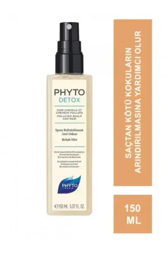 Phyto Phytodetox Cansız ve Mat Saçlar İçin Koku Giderici Sprey 150 ml