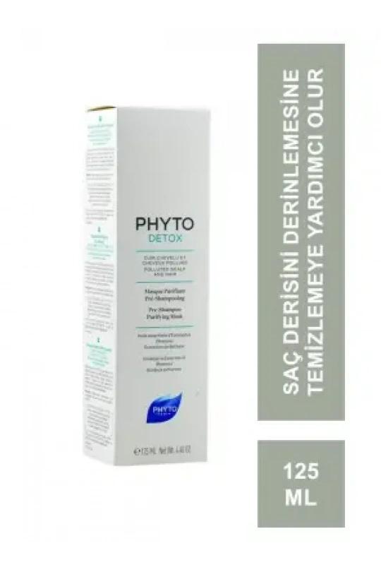 Phyto Phytodetox Şampuan Öncesi Arındırıcı Maske 125 ml