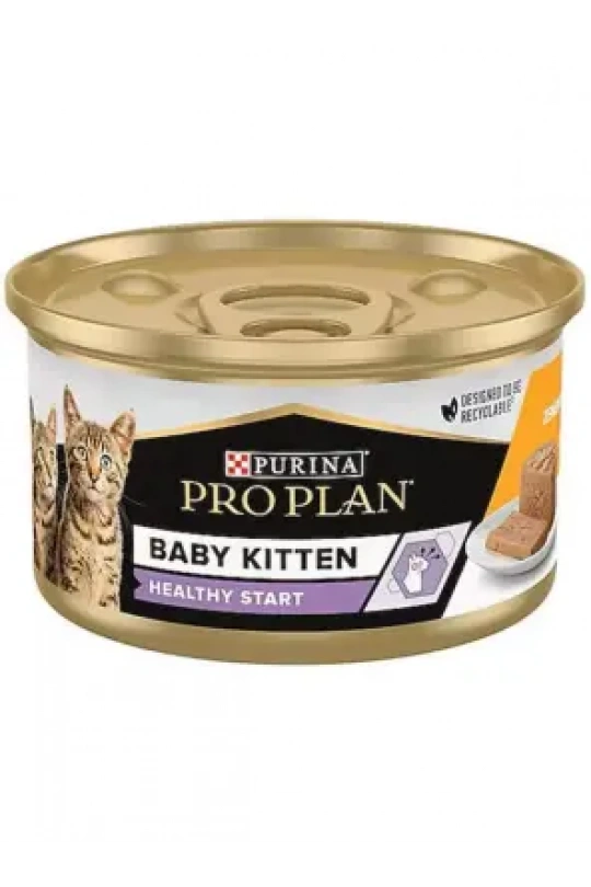 Pro Plan Baby Kitten Tavuklu Konserve 85 Gr
