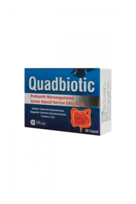 Quadbiotic Probiyotik 20 Kapsül