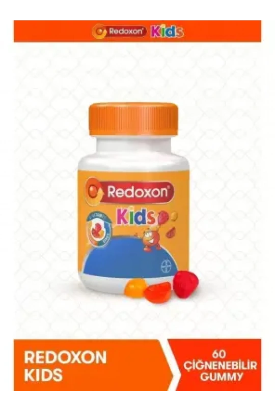 Redoxon Kids Çiğnenebilir Takviye Edici Gıda 60 Adet