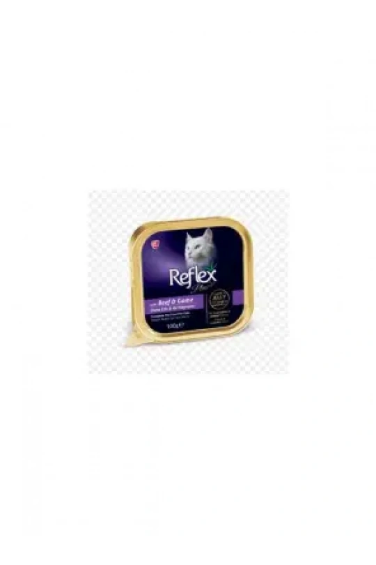 Reflex Plus Pate Biftek & Av Hayvanı Jelly 100 Gr