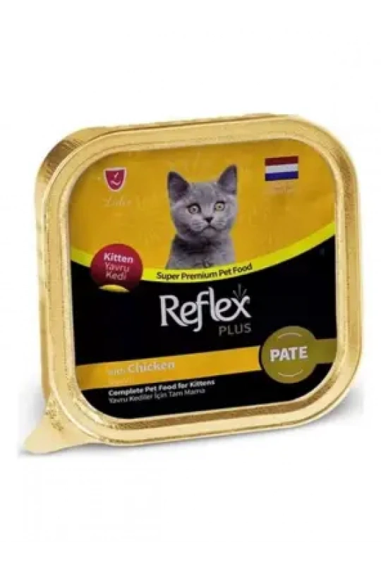 Reflex Plus Pate Tavuklu Yavru Kedi Maması 85 G