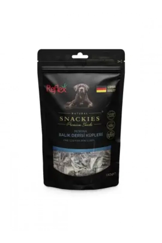 Reflex Snackıes Morina Balık Derisi Küpleri 130 G