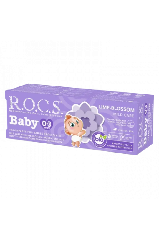 Rocs Baby Ihlamur Özlü 0-3 Yaş Diş Macunu 35ml