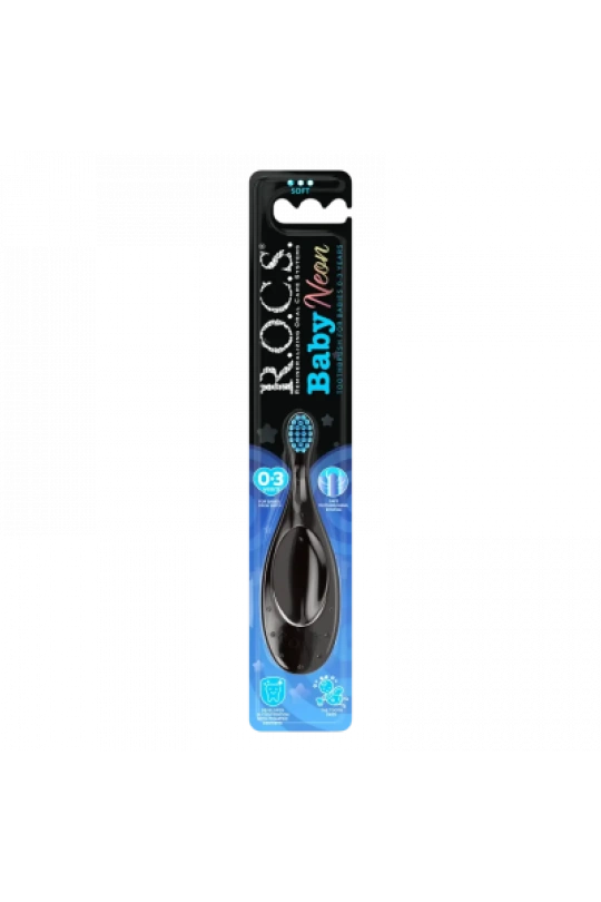 Rocs Baby Neon 0-3 Yaş Diş Fırçası