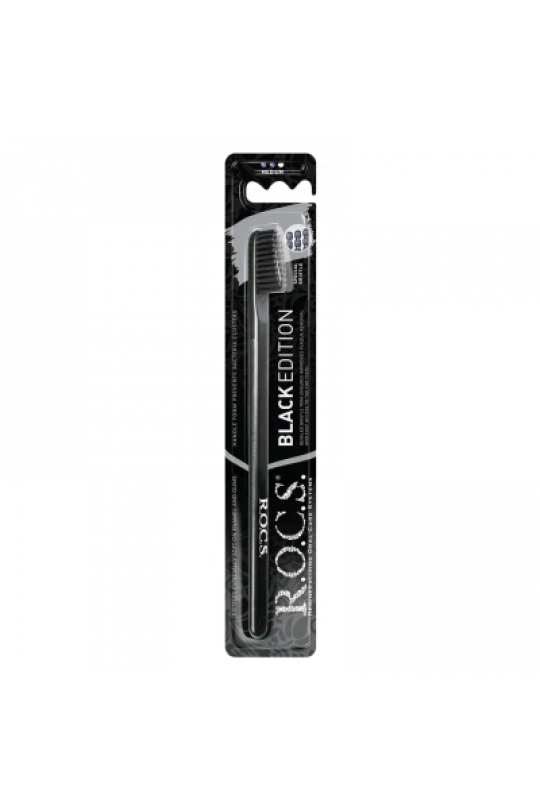 ROCS Black Edition Diş Fırçası Medium