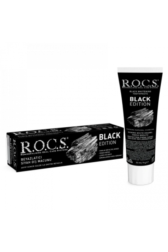 Rocs Black Edition Diş Macunu 60 ml