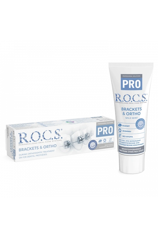 Rocs Brackets & Ortho Pro Özel Diş Macunu 60ml