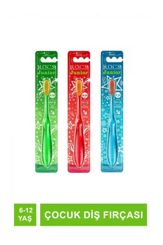 Rocs Junior 6-12 Yaş Çocuk Diş Fırçası