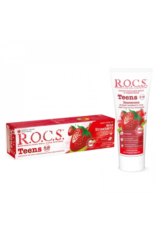 ROCS Teens Yaban Çileği Diş Macunu 60 ml