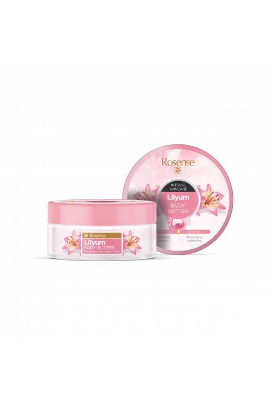 Rosense Lilyum Body Butter - Nemlendirici Vücut Bakım Kremi - 150 ml