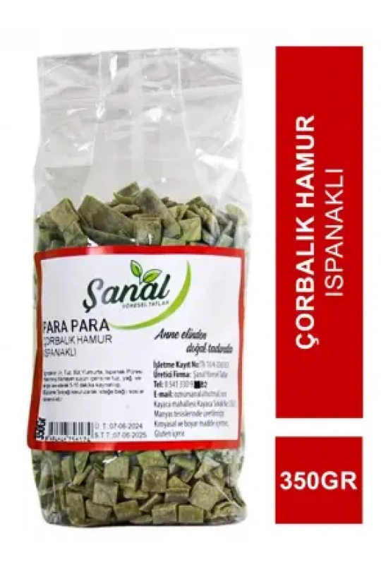 Şanal Para Para Çorbalık Hamur Ispanaklı 350gr