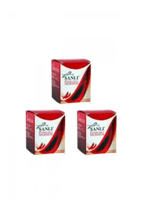 Şanlı Kapsikumlu Merhem 3,5 gr x 3 Adet